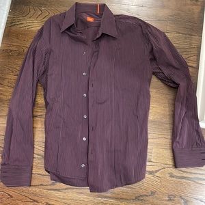 Boss striped shirt XXL